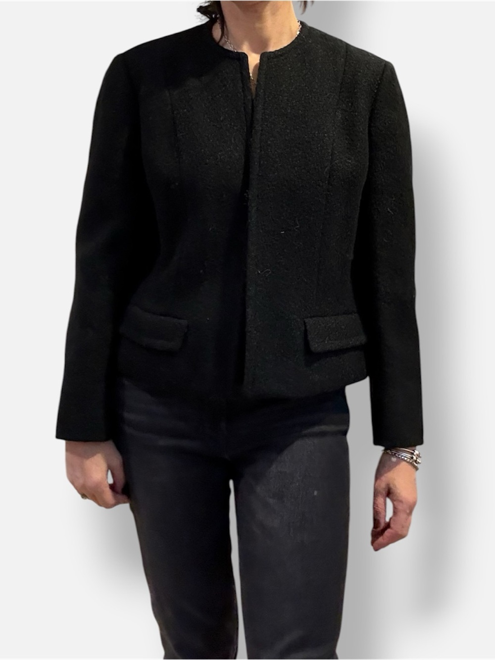 Vintage Wool Cropped Jacket by Majestic Specialties